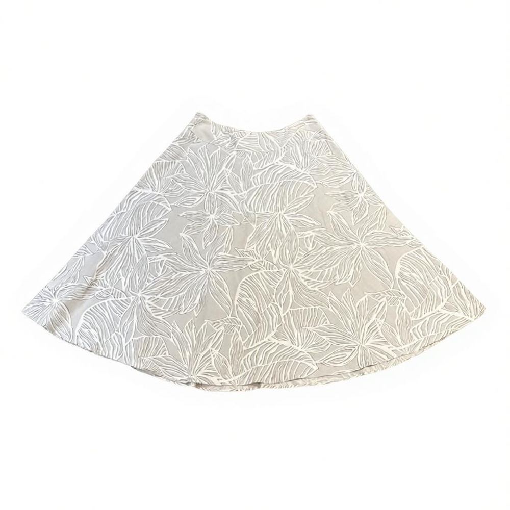 Austin Reed Linen Blend Floral A-Line Skirt – Size 16W